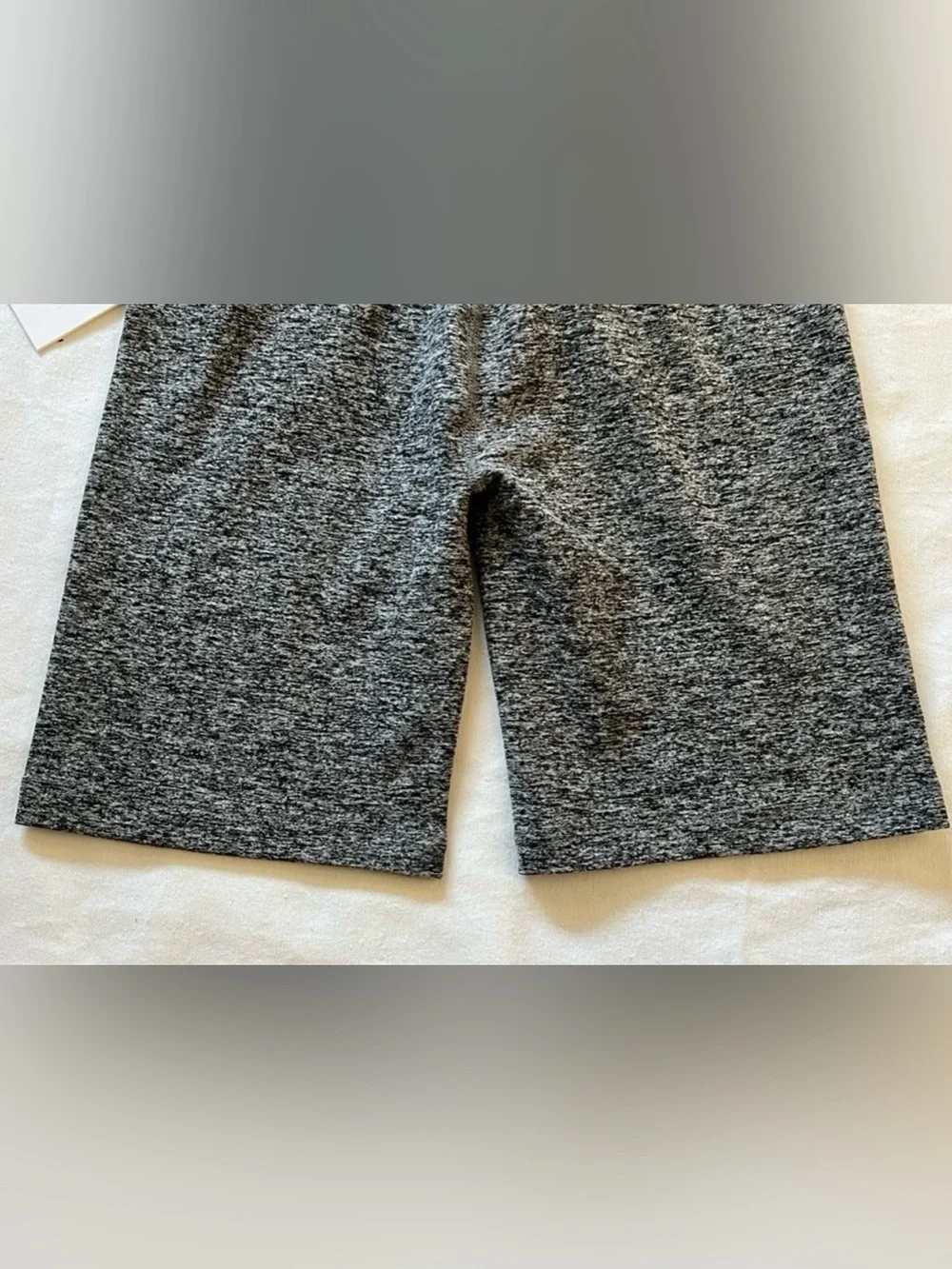 NWT Beyond Yoga Charcoal Heather High-Waist Athletic Bike Shorts